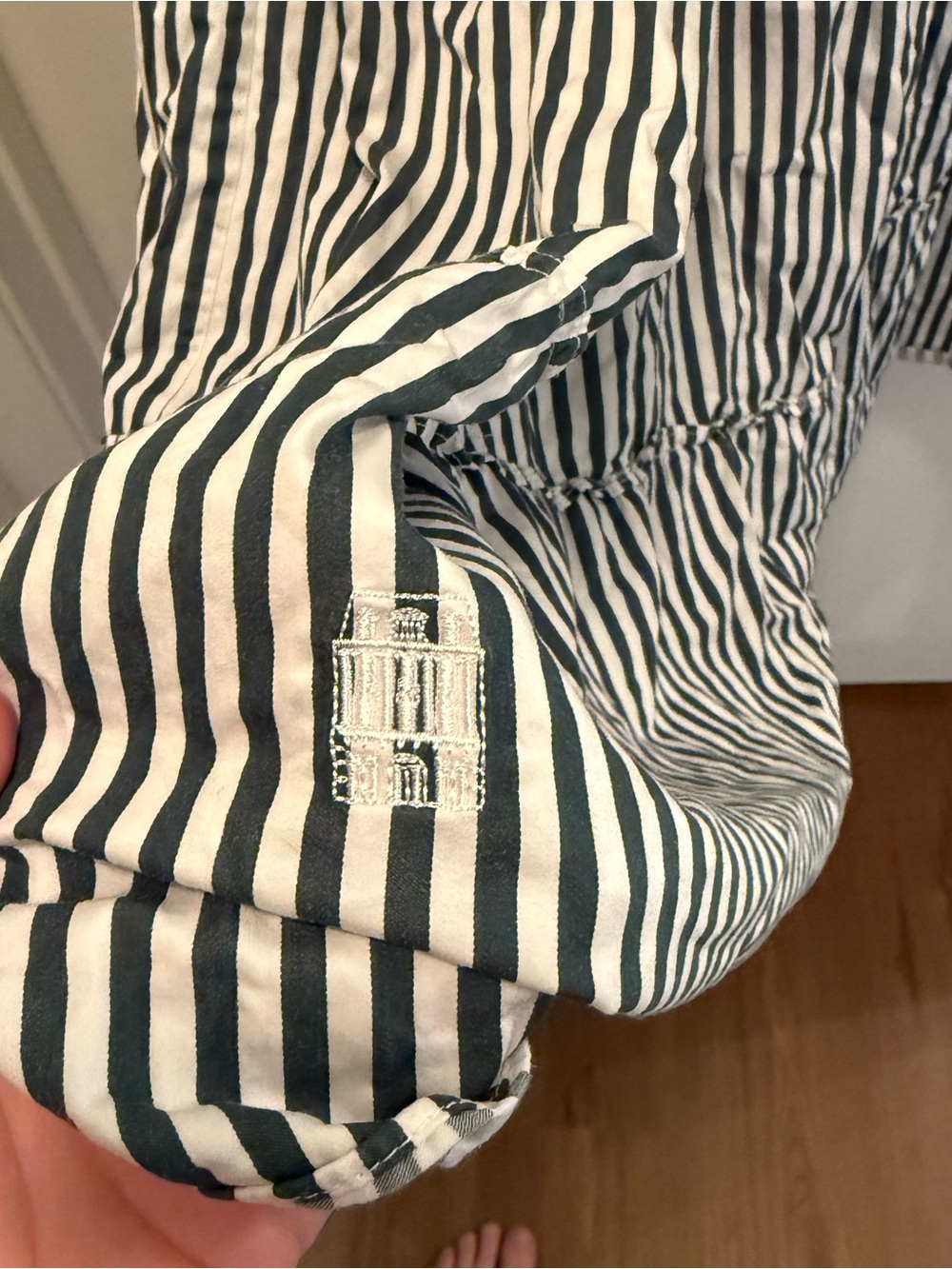 EUC Hill House Home The Ellie Nap Dress in Green Stripe | Small | SOLD OUT - Picture 8 of 13